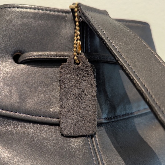 Vintage Coach Drawstring Sling - Style 4023 - Blue - includes original hang tag - Picture 7 of 15